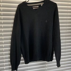 Penguin men’s V-neck sweater